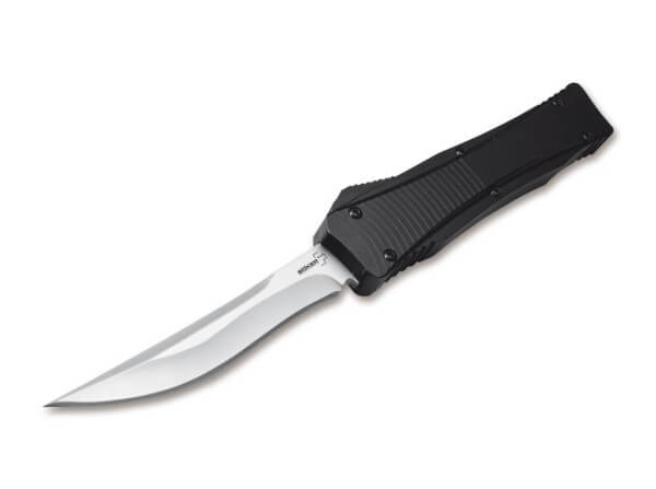 Pocket Knife, Black, OTF, D2, Aluminum