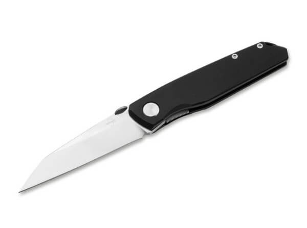 Pocket Knife, Black, Thumb Stud, Linerlock, D2, G10