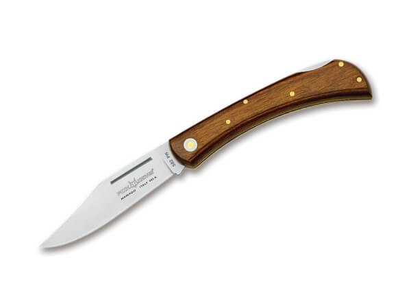 Pocket Knife, Brown, Nail Nick, Backlock, 440A, Pakka Wood