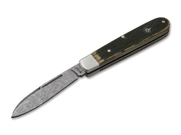 Pocket Knife, Brown, Nail Nick, Slipjoint, O1, Oak Wood