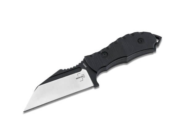 Fixed Blade Knives, Black, Fixed, D2, G10