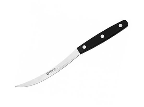Kitchen Knife, Black, Fixed, 440A, Synthetic