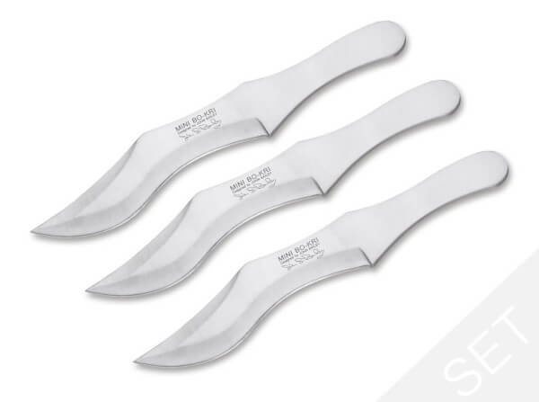 Throwing Knives, Silver, Fixed, 420J2, Stainless Steel