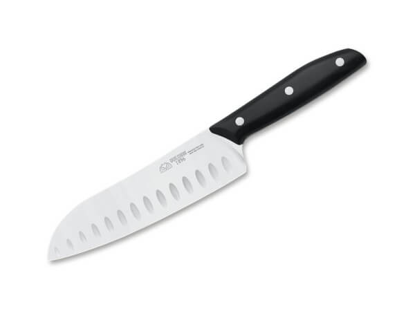 Kitchen Knife, Black, X50CrMoV15, POM