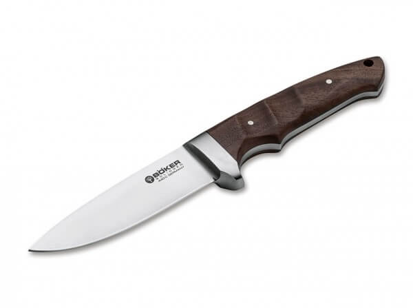 Fixed Blade, Brown, Fixed, 440C, Walnut Wood