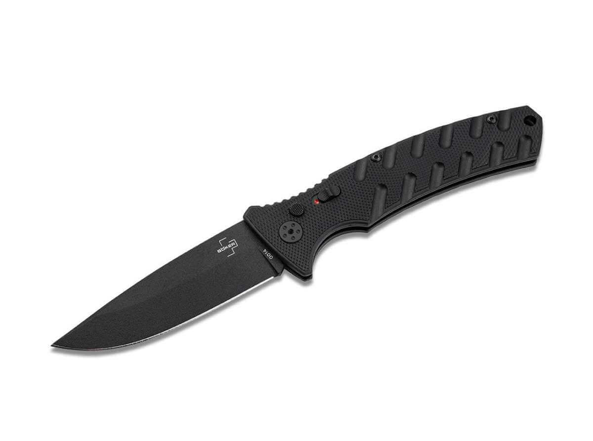 Böker Plus Large Strike Grivory Black | Boker USA